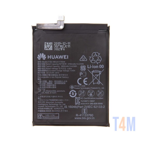 BATTERY HUAWEI P40 HB525777EEW ( ANA-NX9 ANA-LX4 ) 3800MAH